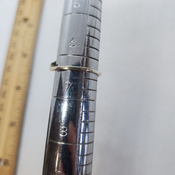 Sterling Silver Size 6.25 Puzzle Ring - Picture 3 of 4